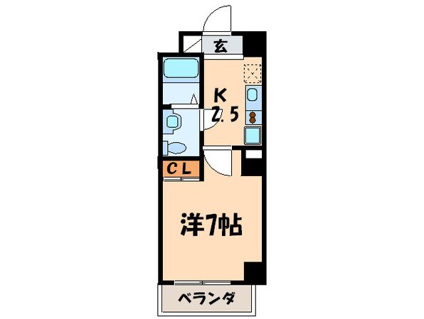 ＣＡＳＡ八番館の物件間取画像